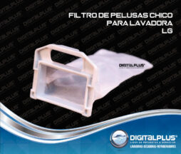 FILTRO DE PELUSAS CHICO PARA LAVADORA LG