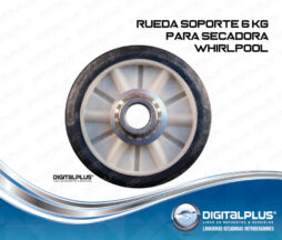 RUEDA SOPORTE 6 KG PARA SECADORA WHIRLPOOL