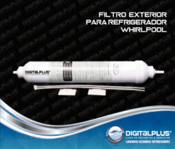 FILTRO EXTERIOR PARA REFRIGERADOR WHIRLPOOL