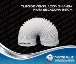 TUBO DE VENTILACION O MANGA PARA SECADORA 9 CM